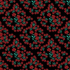 Seamless Pattern With Floral Motifs able to print for cloths, tablecloths, blanket, shirts, dresses, posters, papers.