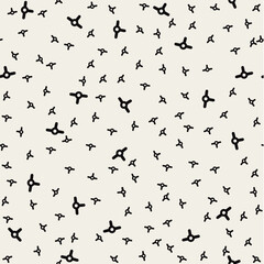Obraz premium Seamless pattern of geometric details. Vector geometric background.