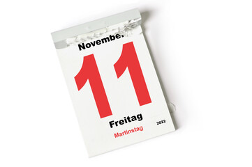 11  November 2022 Martinstag