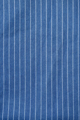Fabric, Blue Chambray Wabash Stripe