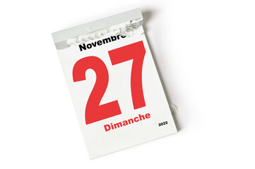 27  Novembre 2022