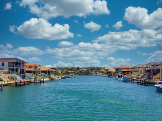 Obraz premium Nice detail of Mandurah near the city of Perth in Australia