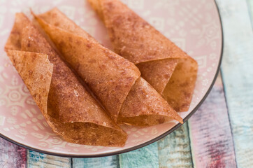 Sweet pure fruit pastille