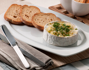 queso brie al horno