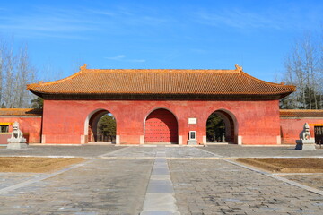 The Grand Red Gate Qing Western Tombs