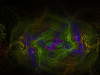 Imaginatory fractal background Image