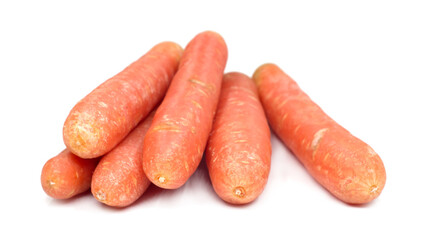 carrot isolated on white background
