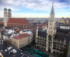 Obraz premium City view of Munich, Germany