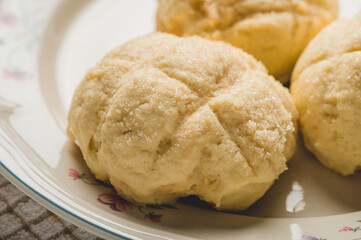 Buttery and Sweet Buns- Melon Pan- Japanese Bread Snack