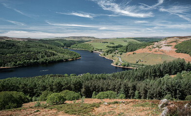 Summit view - peak district 