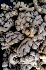 stock of ginger in market