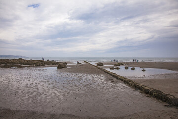 beach and sea