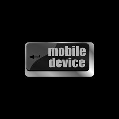 A keyboard with a key reading mobile devices