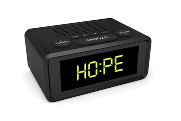 clock alarm radio hope