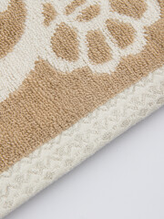 Fototapeta na wymiar multi-colored soft cotton bath towel
