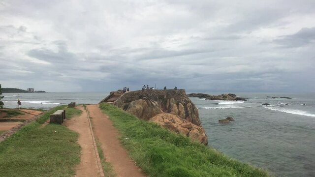 Galle, Sri Lanka, cape from the side of the fortress
