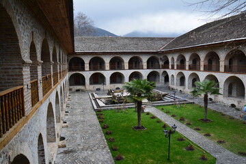 Obraz premium Caravansérail de Sheki Azerbaïdjan 