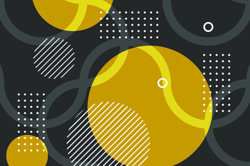 Fototapeta premium Color geometric design, vector background.