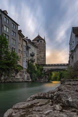 Fototapeta premium Stadt aus dem Mittelalter
