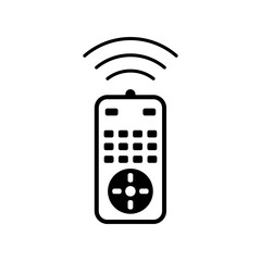 Remote control line icon