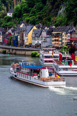 top view of the old german city