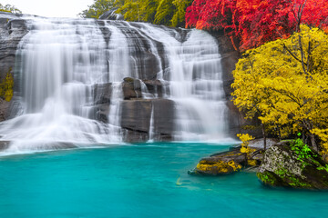 Seven color waterfall,Bueng Kan Province, Thailand
