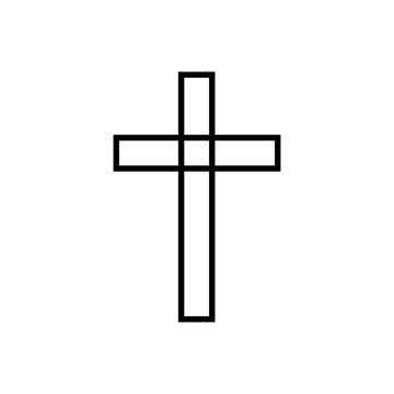 Cross religion icon