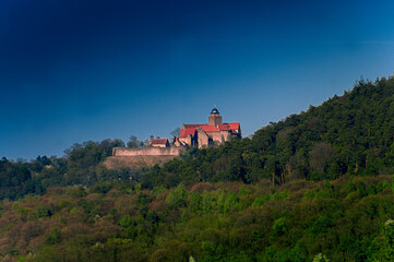 view of the old german castle