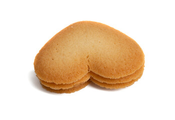 cookie hearts isolated