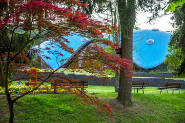 interior of catholic church