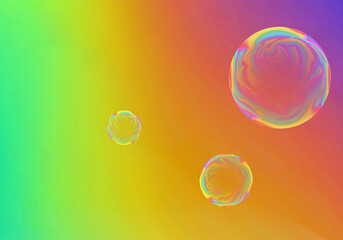 Background with bubbles