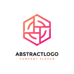 business industrial creative abstract symbol logo template Vector design.
