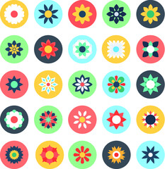 Flowers‌ ‌Vector‌ ‌Colored‌ ‌Icons‌ ‌1‌ ‌
