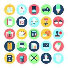 
Office Colored Vector Icons 4
