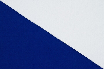 Fototapeta na wymiar Blue and white felt material background