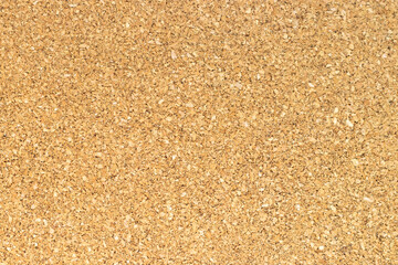 Fototapeta na wymiar Brown yellow color of cork board textured background