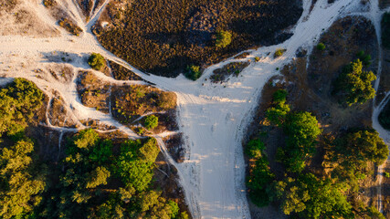 Sand that flows through the landscape, like water.