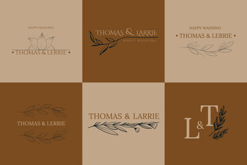 Amazing Luxury Logo for Wedding