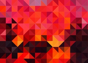 Abstract Colorful Geometrical Artwork,Abstract Graphical Art Background Texture,Modern Conceptual Art,Synthwave Aesthetic Poster Print,3D Rendering