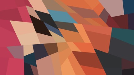 Abstract Colorful Geometrical Artwork,Abstract Graphical Art Background Texture,Modern Conceptual Art,Synthwave Aesthetic Poster Print,3D Rendering