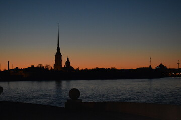 sunset in stockholm