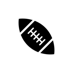 American Football Icon Vector Illustration