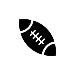 American Football Icon Vector Illustration