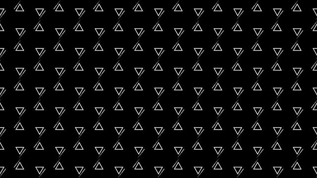 Background Triangle Animation in 4K High Resolution Simple Background Animation