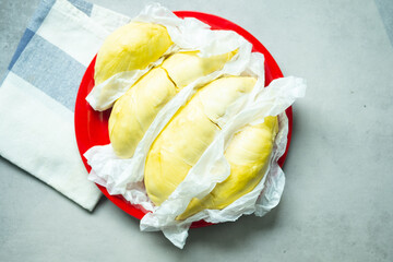 Fresh Durian fruit. Popular Asia fruit