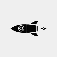 Rocket and Startup Vector icon Set