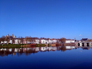 Fototapeta na wymiar Maastricht Stadtpanorama