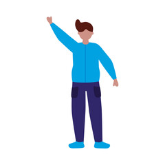 Isolated avatar man vector design