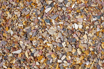 Small stones gravel texture