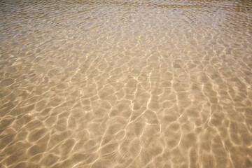 ripples in the water